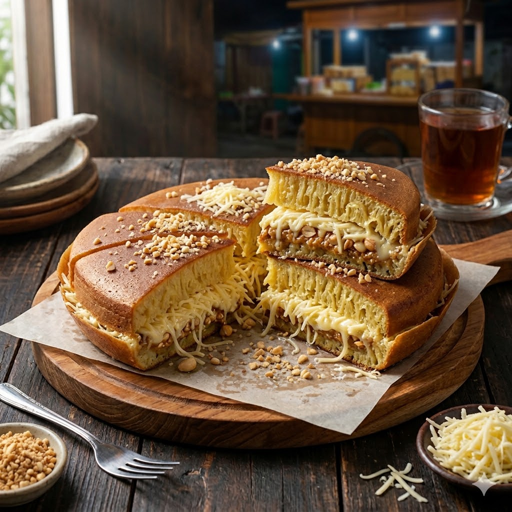 Martabak Manis Keju Kacang Martabak Kubang Hayuda